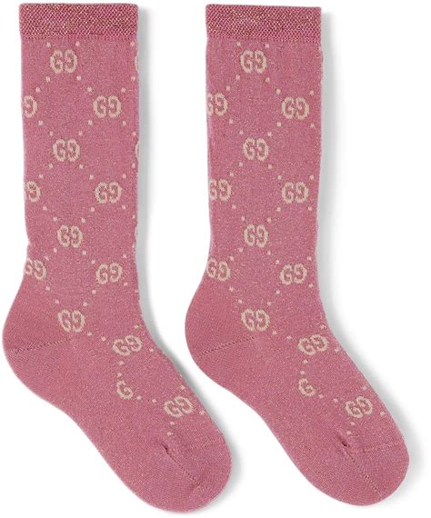 pink Gucci socks kids